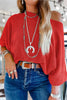 Ribbed Knit Off-Shoulder Blouse by Wild and Free Boutique