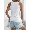 Women’s Summer Halter Tank Top – Sleeveless Racerback Knit Sweater Vest by FitiqueFit
