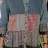 3/4 Ruffle Sleeves Western Blouse Top (New Color) by DoodleBug's