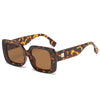 Retro Square Large Frame Sunglasses – INS Style Shades by FitiqueFit