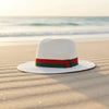 Plain Straw Sun Hat – Unisex Beach & Outdoor Wide Brim by FitiqueFit