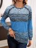 Color Block Long Sleeve T-Shirt by Simply Love