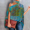 Women’s One-Shoulder Printed T-Shirt by FitiqueFit