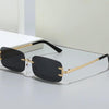 Frameless Rimless Sunglasses – Elegant Western Style by FitiqueFit
