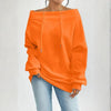 Plus Size Off Shoulder Pullover by FitiqueFit