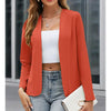 Women’s Plus‑Size Open‑Front Casual Blazer by FitiqueFit