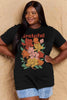 Simply Love Full Size GRATEFUL Flower Graphic Cotton T-Shirt by Simply Love