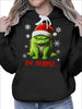 Funny Christmas Cat Hoodie by FitiqueFit