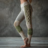 Retro 3D Digital Print Women's Casual Leggings by My Store