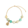 7 Days Goal Tracker Boxed Bracelet - Turquoise and Gold Believe Achieve Move each day - by Demdaco by DoodleBug's