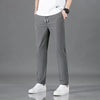 🧊 Men's Ice Silk Plus Size Straight-Leg Pants by FitiqueFit