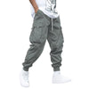 Men’s Multi‑Pocket Drawstring Cargo Pants by FitiqueFit