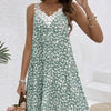 Women’s Lace Patchwork Floral Print Dress by FitiqueFit