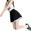 Loose-fitting A-line Wide-leg Hot Pants For Lounging And Working Out At Home by My Store