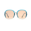 Large Half Frame UV400 Sunglasses – Colorful Fashion Shades by FitiqueFit