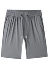 Men's Plus Size Drawstring Shorts with Pockets