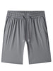 Men's Plus Size Drawstring Shorts with Pockets