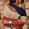 Women's Elegant Zip-Front Blouse by FitiqueFit