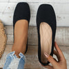 Women’s Knitted Slip-On Shoes | Plus Size Breathable Sneakers by FitiqueFit
