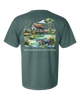 Swamp Shack Men's Short Sleeve Southern Down Outfitters Tee by DoodleBug's