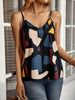 Stylish And Elegant Sleeveless Camisole With A Printed Design by My Store