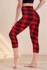 Cropped High-Rise Print Leggings – USA Flag Print Patriotic Workout Pants - 19 Styles by FitiqueFit