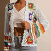 Women's Elegant Crochet Cardigan by FitiqueFit