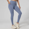 Running Leggings For Fitness Hip-lifting High-waisted With Pockets by My Store
