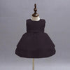 Solid Color Flower Girl Children's Dress