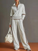 Women’s Casual Long Sleeve Two Piece Sports Set by FitiqueFit
