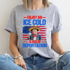 Cold Like ICE Graphic Tee – Political Satire Shirt, Free Speech Design for Men & Women by Dog Mom Hat