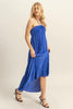 Knotted Detail Halter Neck Flowy Maxi Dress For Summer Elegant, Romantic, and Graceful with Chic Halter Neck Design and Flowy Maxi Length for a Stunning Look by Stevvex