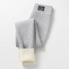 Women’s Lambswool Fleece-Lined High-Waist Winter Leggings by FitiqueFit