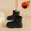 Women’s Warm Fleece-Lined Snow Boots – Casual Winter Anti-Slip Ankle Boots by FitiqueFit