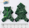 Fleece-lined Thermal Coral Fleece Pig Pet Costume Cat Clothes Small Dog by My Store