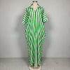 African-Inspired Striped Loose Long Dress | One Size 5 Colors by FitiqueFit