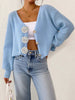 Women’s Knitted Crochet Cardigan by FitiqueFit