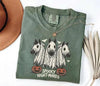 Comfort Colors "Spooky Night-Mares" Horse Shirt - Cute Western Halloween Tee by Dog Mom Hat