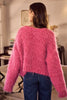 SO ME Soft Touch Hairy Loose Fit Cozy Sweater Cardigan by FitiqueFit