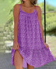 Boho Floral Sleeveless Cami Maxi Dress by FitiqueFit