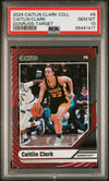 Graded 2024 Panini Caitlin Clark Collection Caitlin Clark #8 Donruss Target Rookie RC Basketball Card PSA 10 Gem Mint