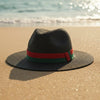 Plain Straw Sun Hat – Unisex Beach & Outdoor Wide Brim by FitiqueFit