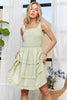 New Summer Smocked Ruffled Wide Strap Mini Dress – Feminine, Chic, Stylish, Comfortable, Perfect for Casual Days and Special Occasions by Stevvex