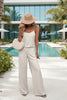 Women’s Sleeveless Resort Two Piece Set by FitiqueFit
