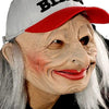 Halloween Granny Mask Latex Headgear Wig Mask by My Store