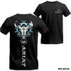 Ariat Western Tribal Bull Skull T-Shirt – Turquoise Accents, Soft Cotton, Relaxed Fit Rodeo Style Tee for Cowboy Lovers by Dog Mom Hat