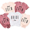 Bach Crew Bride To be Party Bachelorette T-shirt by Adorb Custom Tees