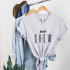Bach Crew Bride To be Party Bachelorette V-Neck T-shirt by Adorb Custom Tees