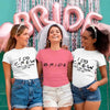 💎 Bachelorette Party Shirts Bride, I Do Crew V-Neck Tee 🍾 by Adorb Custom Tees
