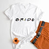 💎 Bachelorette Party Shirts Bride, I Do Crew V-Neck Tee 🍾 by Adorb Custom Tees